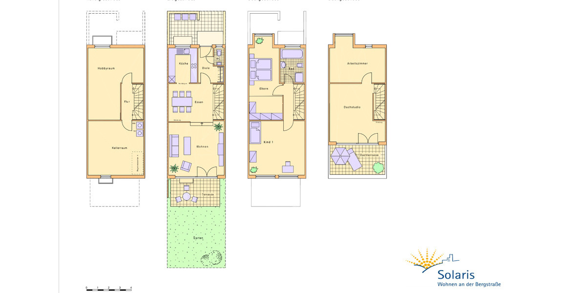 Reihenhaus Schriesheim - 5 Zimmer, 162 m&sup2;, 820.000&euro; | Angebot:25300944
