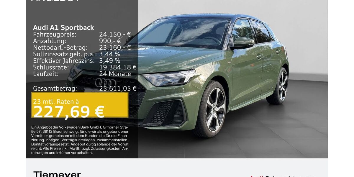 Audi A1 7.827 km 23.690 &euro; Dorsten 46284