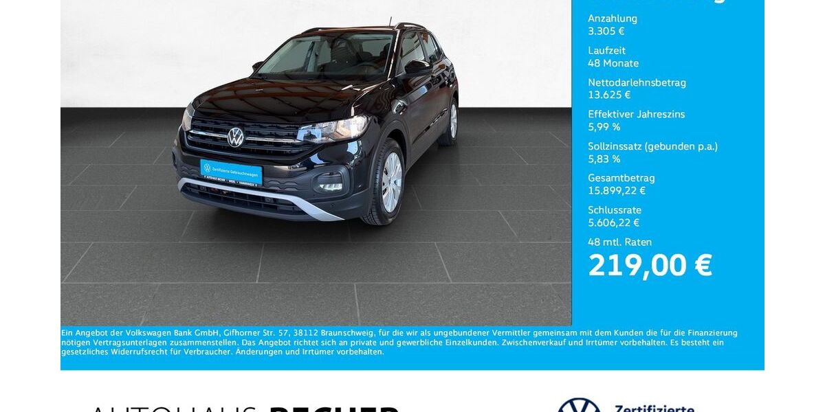 VW T-Cross 41.346 km 16.930 &euro; Wesel 46485