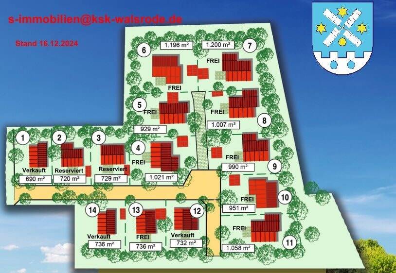 Grundstück Gilten - 63.480&euro; | Angebot:25674282
