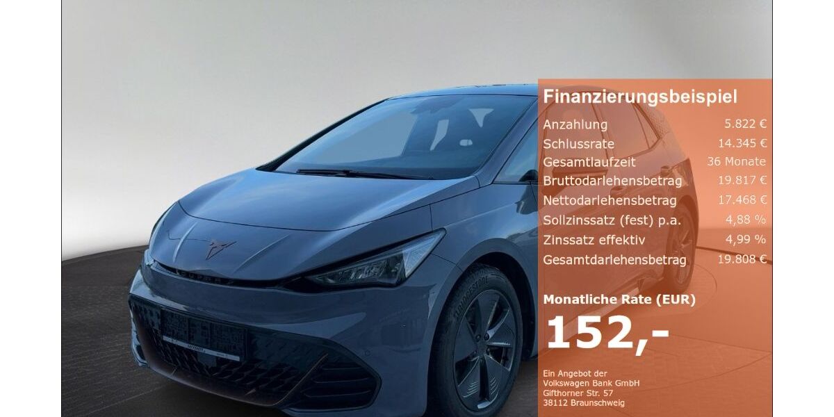 Cupra Born 36.486 km 22.780 &euro; Hannover 30165