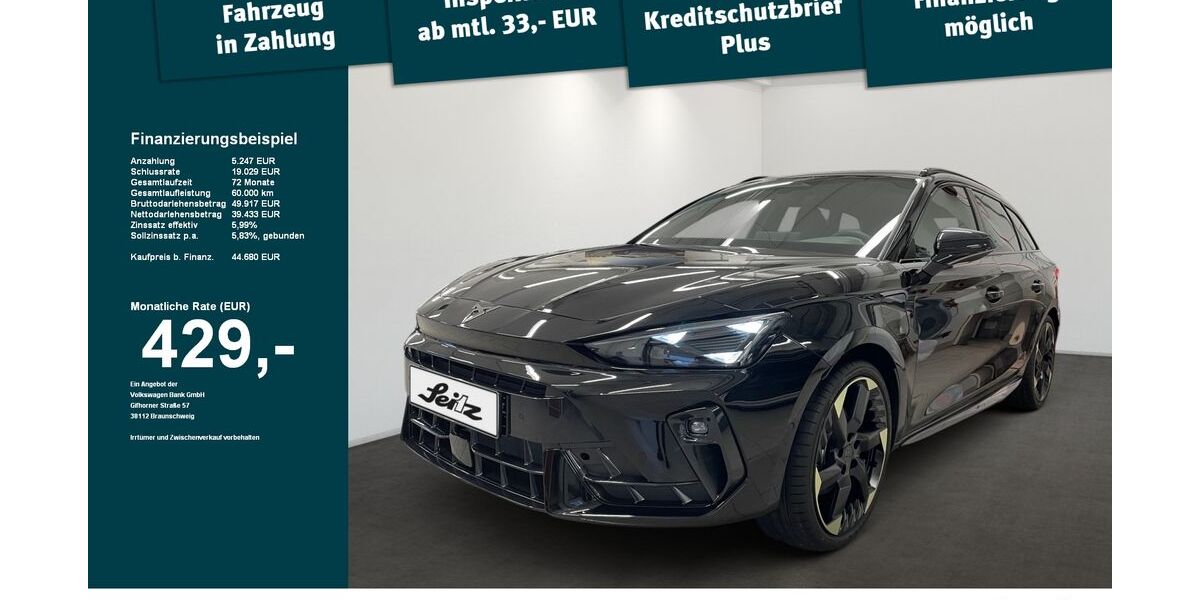 Cupra Leon 1.500 km 44.240 &euro; Kempten 87437