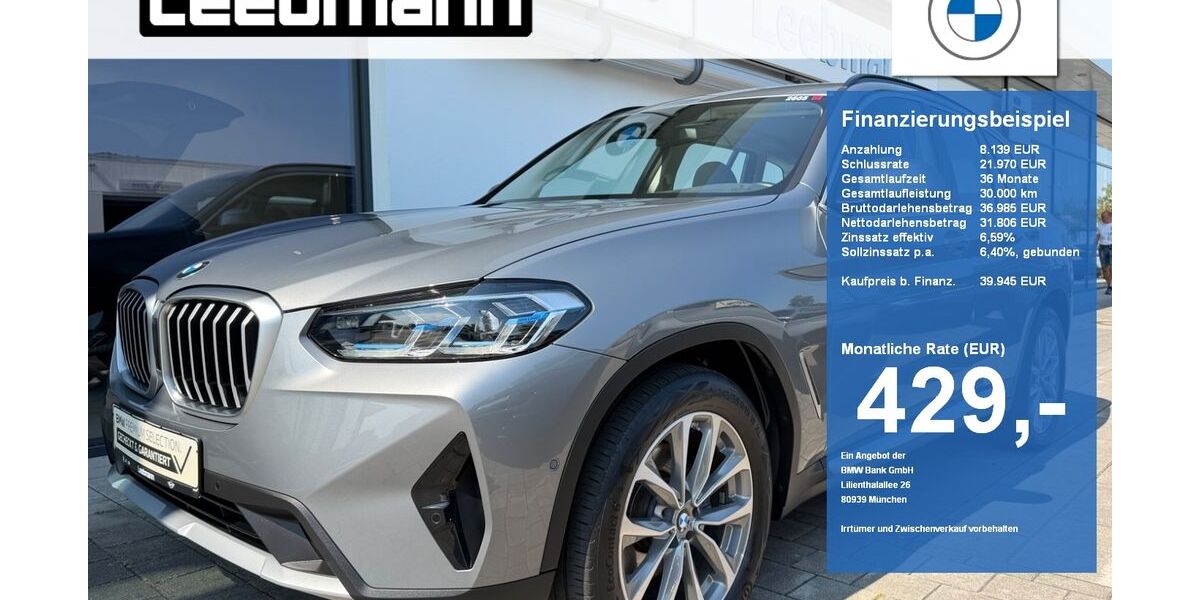 BMW X3 45.718 km 39.944 &euro; Deggendorf 94469