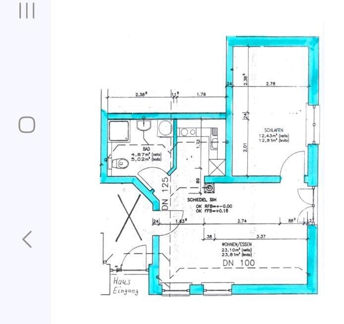 Vermiete 2-Zimmer-Wohnung in Roden