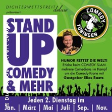 Comedy Slam Tübingen - Stand-Up & mehr 08.09.2026 Kino Museum