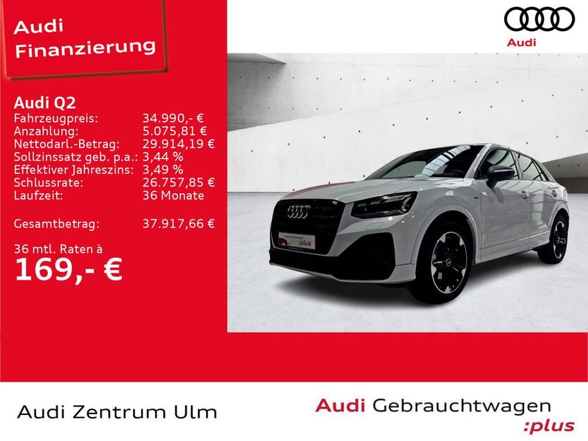 Audi Q2 9.745 km 34.990 € Ulm 89073
