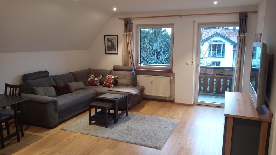 Etagenwohnung Weilheim in Oberbayern - 1.5 Zimmer, 40 m&sup2;, 1.200&euro; | Angebot:24640149