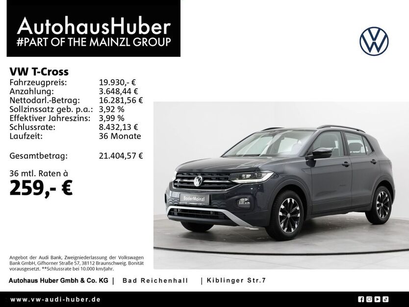 VW T-Cross 60.170 km 18.990 € Bad Reichenhall 83435