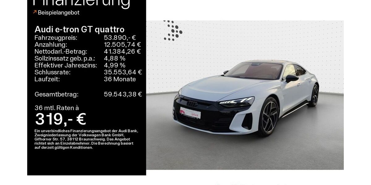 Audi e-tron GT 77.974 km 51.890 &euro; Bad Nauheim 61231
