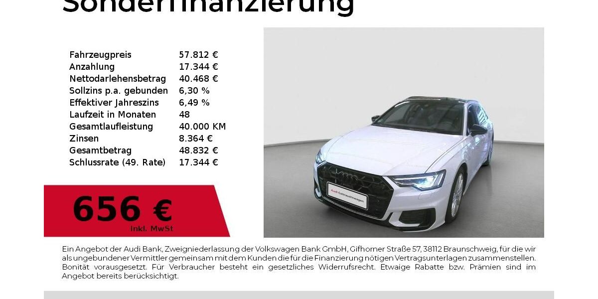 Audi A6 28.985 km 57.812 &euro; Nürnberg 90411