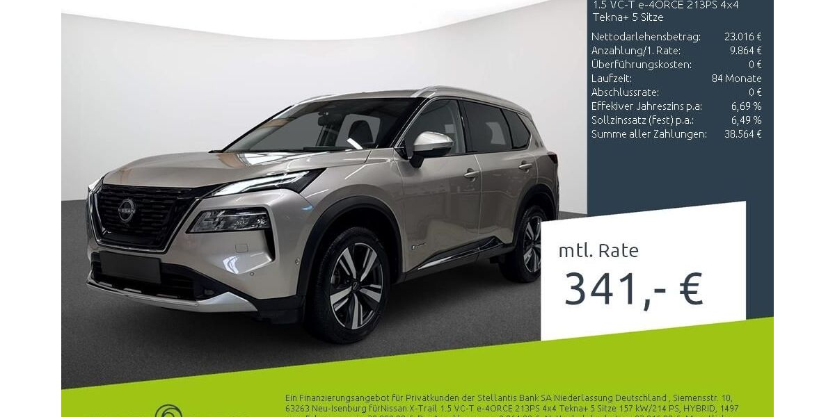 Nissan X-Trail 34.174 km 32.880 &euro; Dülmen 48249