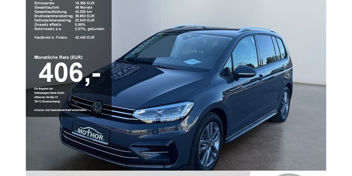 VW Touran 1.592 km 38.290 &euro; Brandenburg 14770