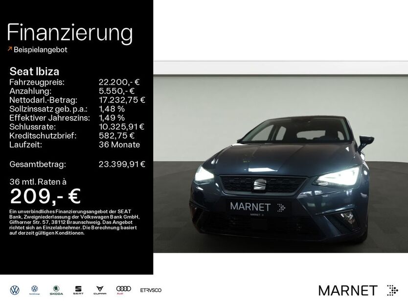 Seat Ibiza 8.500 km 22.200 € Königstein/Ts. 61462