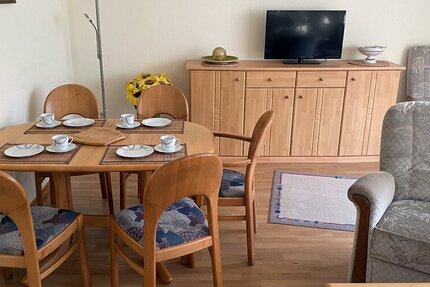 Helle Erdgeschosswohnung mit Terrasse und Garten: Gemütliches Wohnen auf einer Ebene! - Wohnung Hesel-Neukamperfehn Neukamperfehn | Angebot:25431971