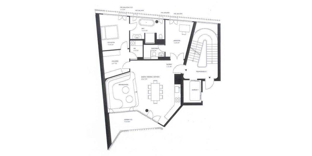 Etagenwohnung Berlin Mitte - 3 Zimmer, 107 m&sup2;, 999.000&euro; | Angebot:26036746