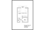Dachgeschoßwohnung Leipzig Altwest - 1 Zimmer, 33 m&sup2;, 680&euro; | Angebot:26039632