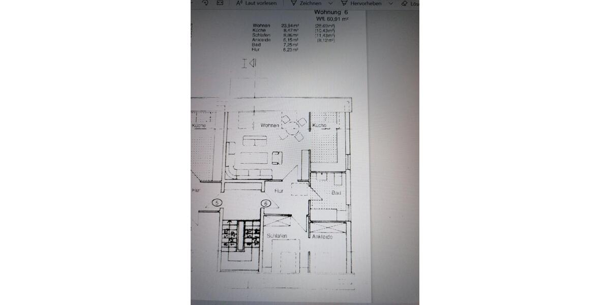 Dachgeschoßwohnung Oebisfelde-Weferlingen Döhren - 2.5 Zimmer, 61 m&sup2;, 110.000&euro; | Angebot:26530264
