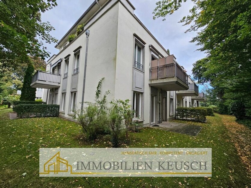 Preis deutlich gesenkt ! Seltenheit im Erdgeschoss - barrierefreie 2-Zimmerwohnung in Achims begehrter AnLage