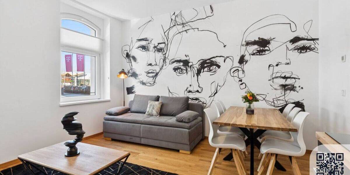 Etagenwohnung Leipzig Zentrum-Ost - 2 Zimmer, 1.379&euro; | Angebot:26701826