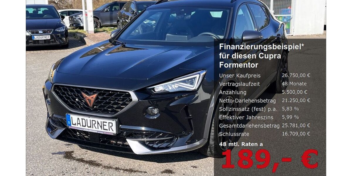 Cupra Formentor 62.600 km 24.930 &euro; Villingen-Schwenningen 78052