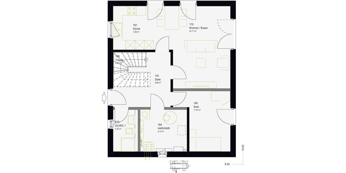 Einfamilienhaus Groß Stieten - 5 Zimmer, 133 m&sup2;, 375.000&euro; | Angebot:25862575