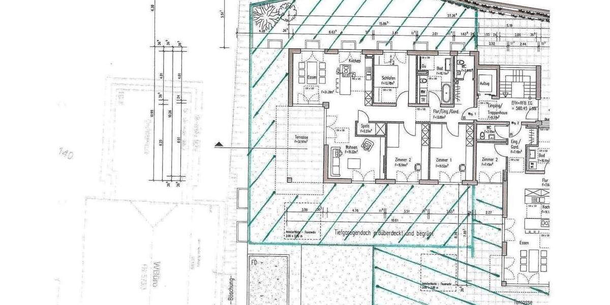 Etagenwohnung Wangen im Allgäu Wangen - 4 Zimmer, 142 m&sup2;, 870.855&euro; | Angebot:26345762