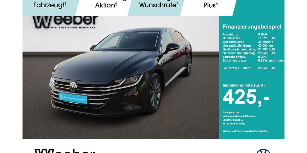 VW Arteon 72.057 km 26.690 &euro; Calw 75365