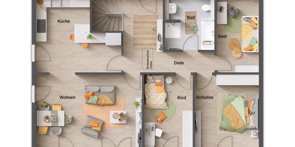 Der Bungalow mit dem charmanten Walmdach - stufenlos glücklich sein in Bovenden OT Reyershausen 5 zimmer