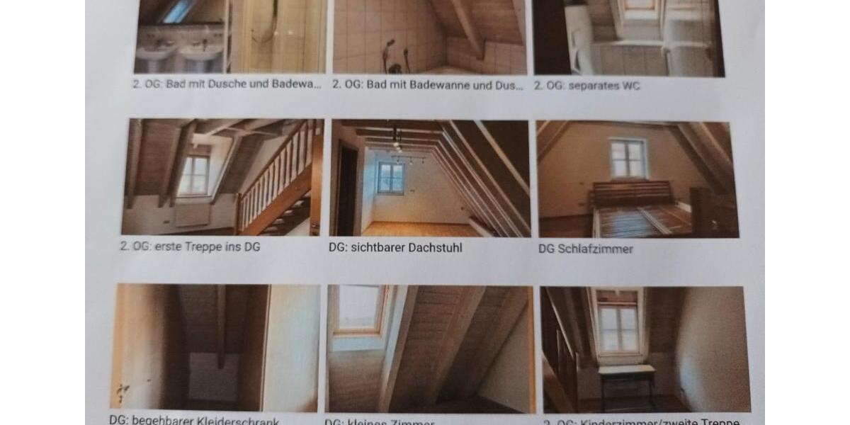 Etagenwohnung Wemding - 8 Zimmer, 185 m&sup2;, 750&euro; | Angebot:26698902