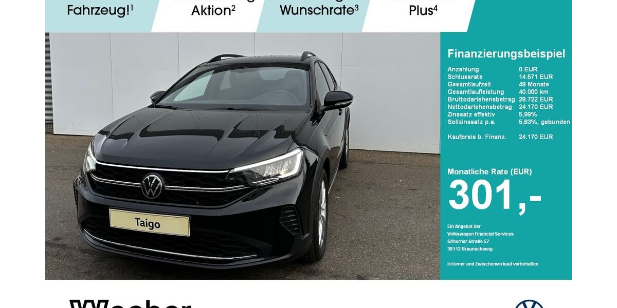 VW Taigo 9.252 km 22.970 &euro; Leonberg 71229