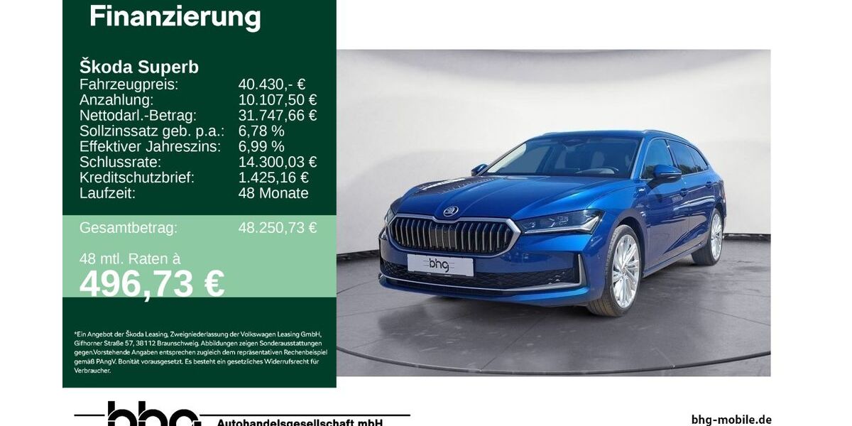 Skoda Superb 65.204 km 40.430 &euro; Albstadt 72458