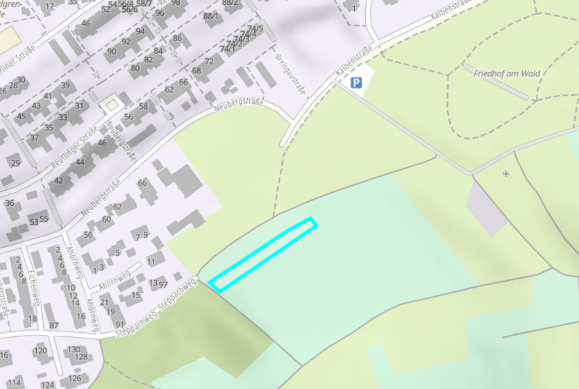 Grundstück zu verkaufen in Neckarsulm 45.000 € 1106 m²