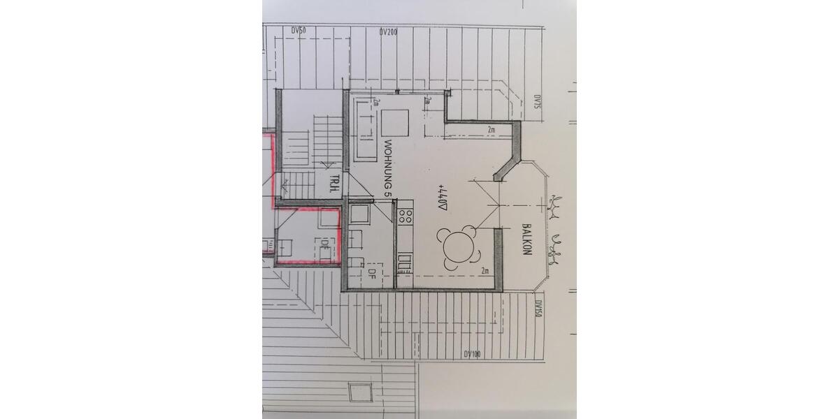 Etagenwohnung Waldburg - 1 Zimmer, 41 m&sup2;, 480&euro; | Angebot:26415249