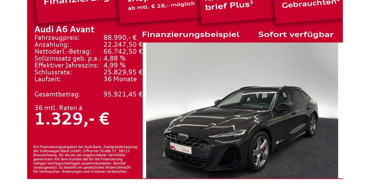 Audi A6 6.001 km 88.990 &euro; Berlin 12489