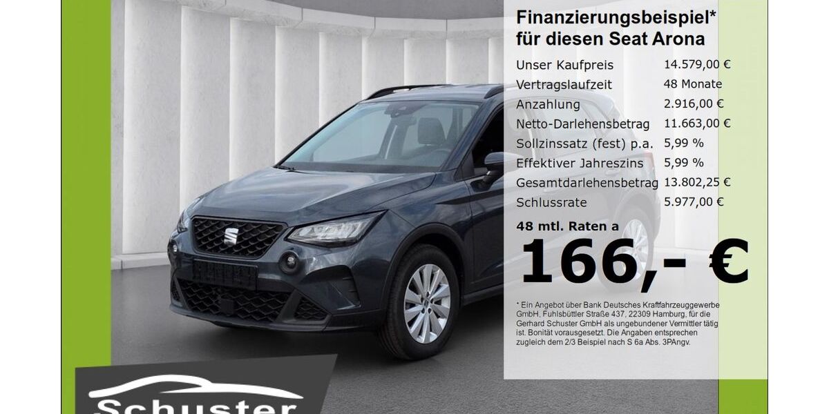 Seat Arona 15.167 km 14.579 &euro; Ruhstorf 94099