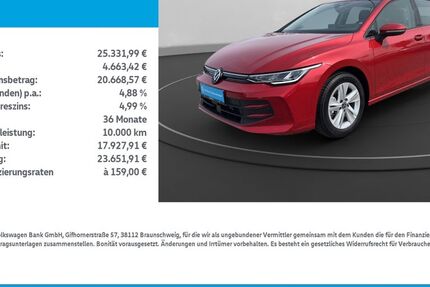 VW Golf 29.694 km 25.332 &euro; Leinefelde-Worbis/DE 37327