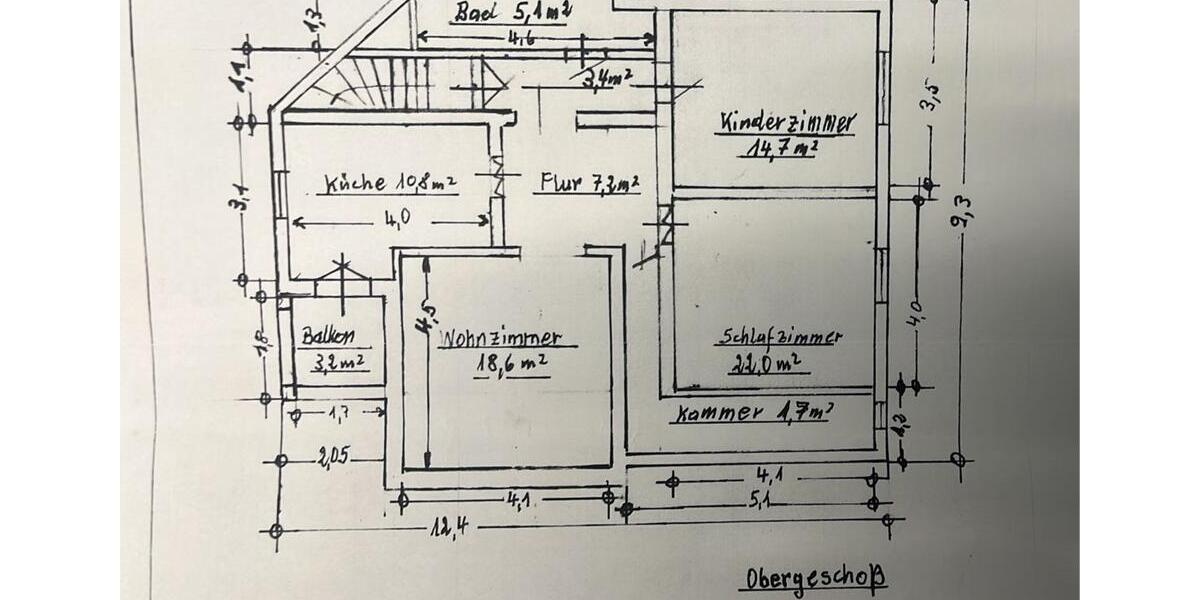 Etagenwohnung Schipkau - 3 Zimmer, 80 m&sup2;, 900&euro; | Angebot:26461998