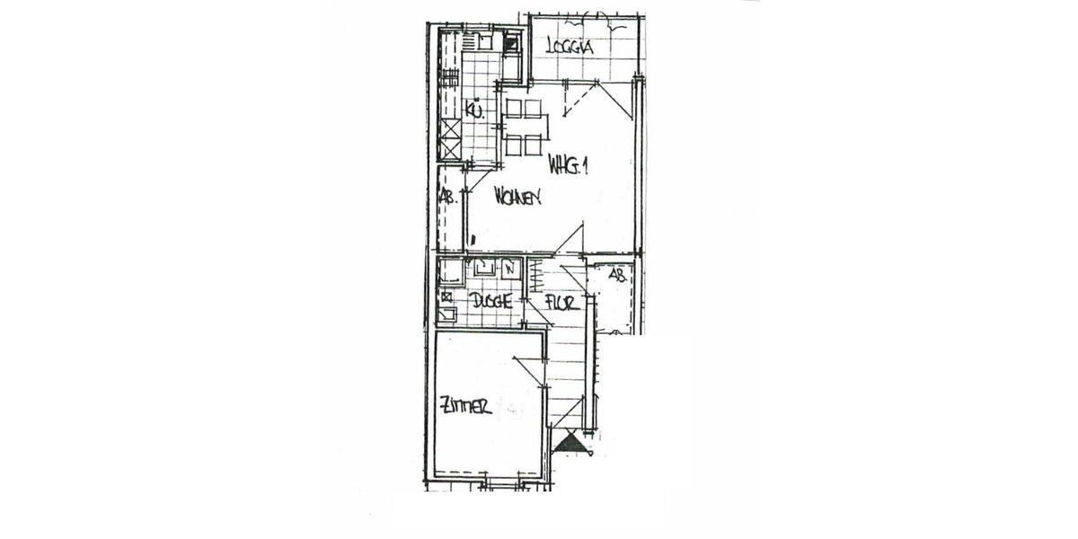 Etagenwohnung Stade - 2 Zimmer, 61 m&sup2;, 620&euro; | Angebot:26680285