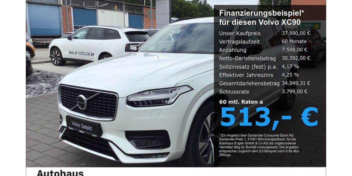 Volvo XC90 93.233 km 37.990 &euro; Lübeck 23566