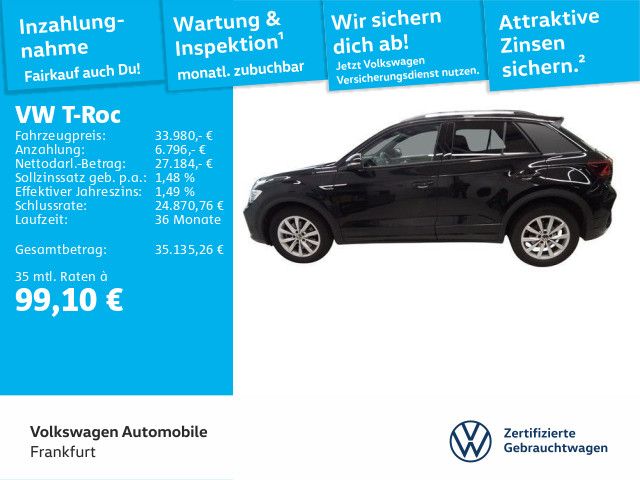 VW T-Roc 17.665 km 33.980 &euro; Frankfurt 60326