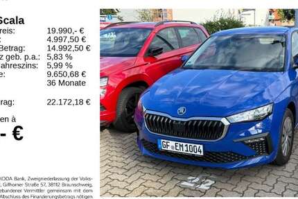 Skoda Scala 6.800 km 19.840 &euro; Gifhorn 38518