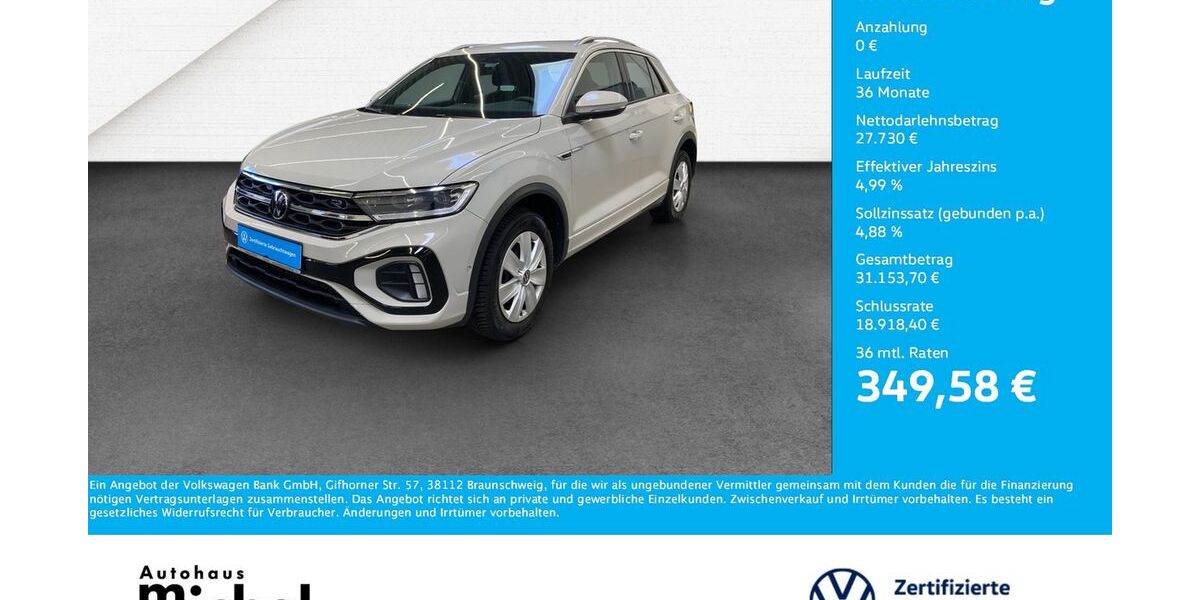 VW T-Roc 25.800 km 27.730 &euro; Gießen 35394