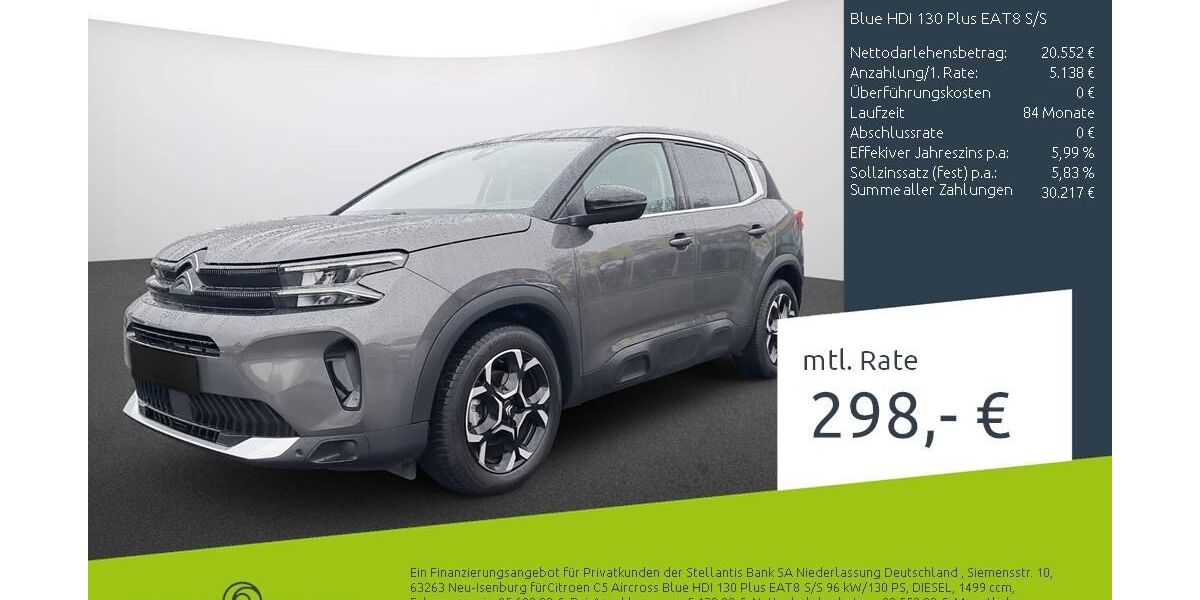 Citroen C5 Aircross 18.214 km 25.690 &euro; Bocholt 46395