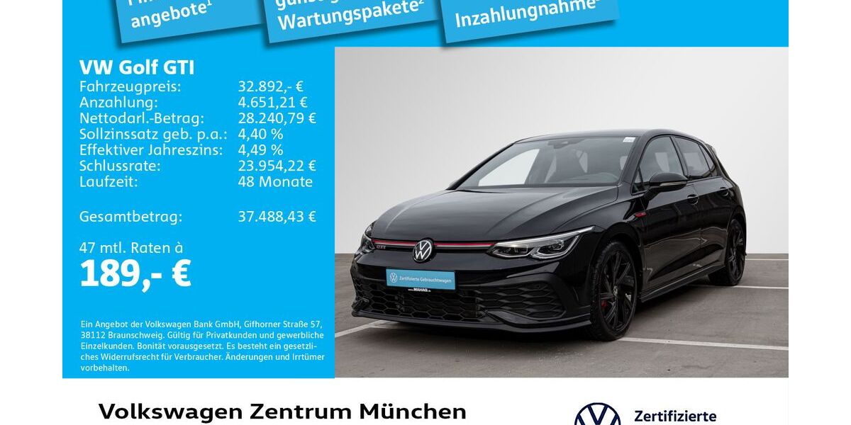 VW Golf 33.026 km 32.892 &euro; München 80687