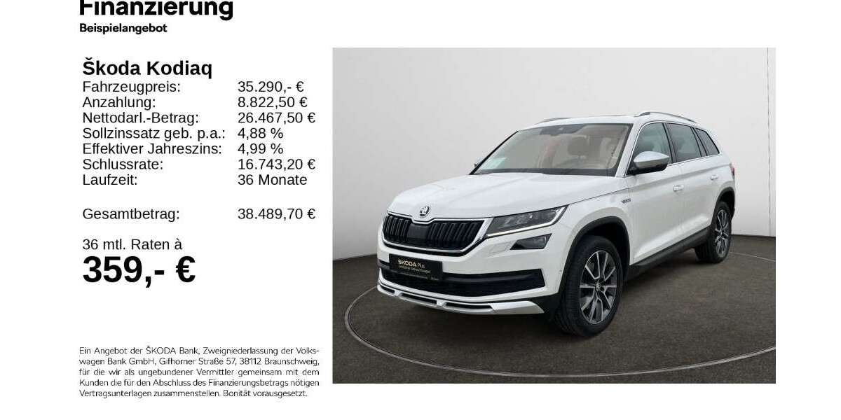 Skoda Kodiaq 61.598 km 34.990 &euro; Hildesheim 31137