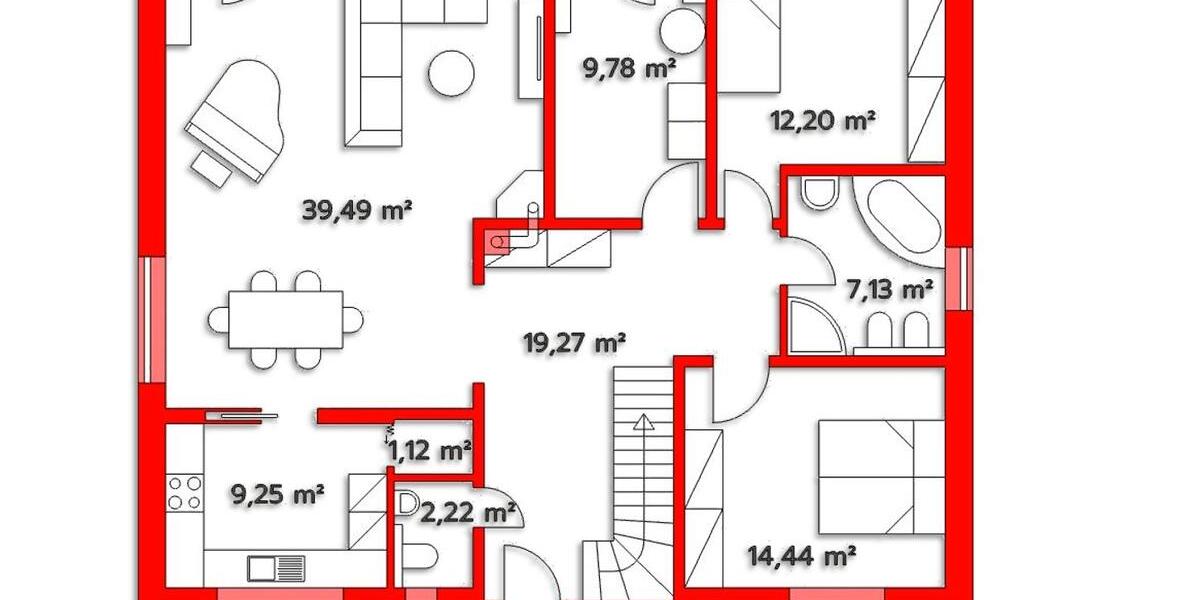 Einfamilienhaus Bröckel - 7 Zimmer, 193 m&sup2;, 488.000&euro; | Angebot:26606036