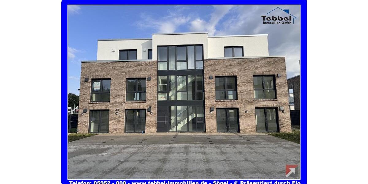 Etagenwohnung Sögel - 4 Zimmer, 80 m&sup2;, 741&euro; | Angebot:25009918