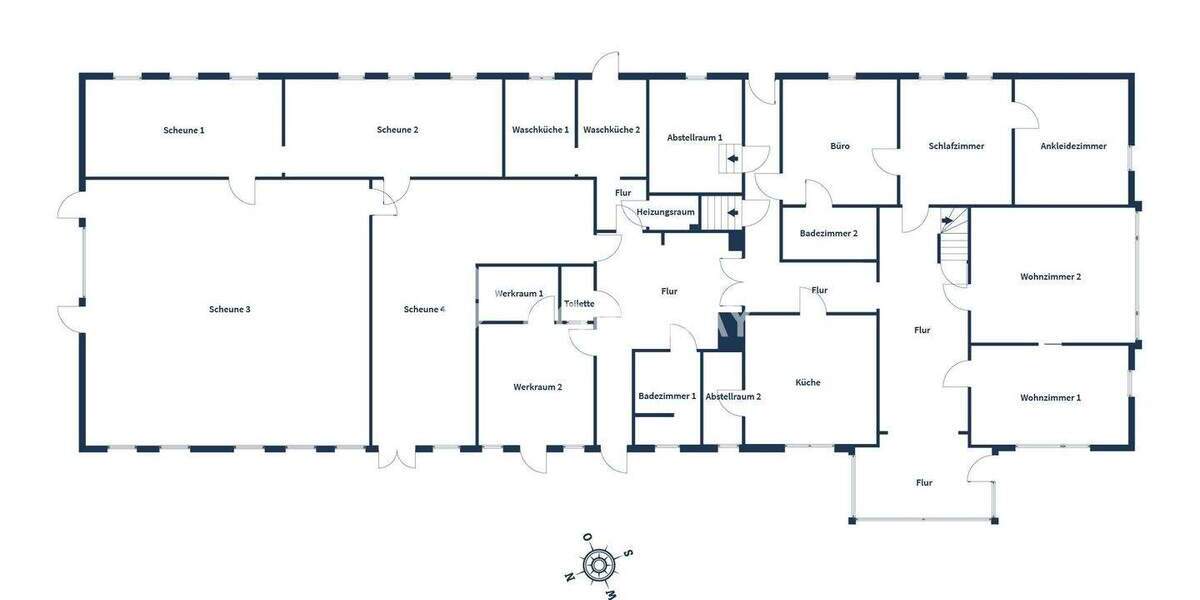 Bauernhaus, Landhaus Steyerberg - 1 Zimmer, 360 m&sup2;, 698.000&euro; | Angebot:25689686