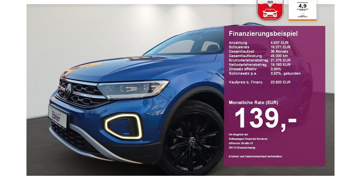 VW T-Roc 24.500 km 23.820 &euro; Albbruck 79774