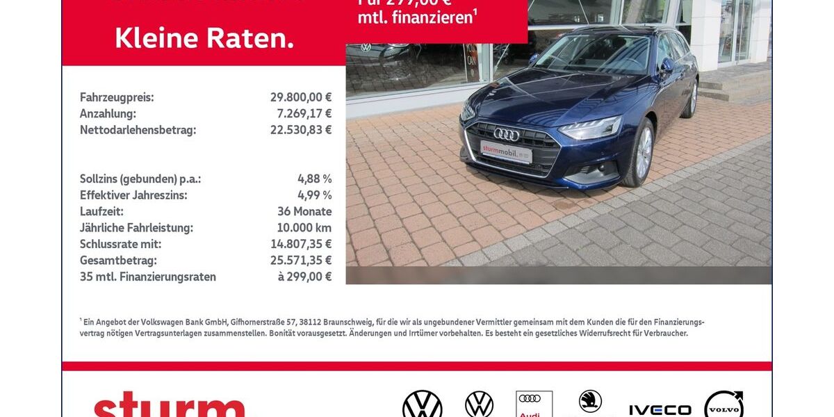 Audi A4 31.495 km 29.800 &euro; Altenkirchen 57610